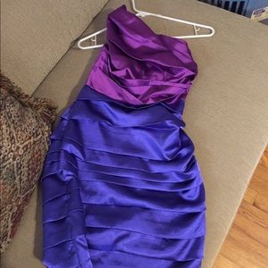Pink and Blue Prom/Homecoming dress